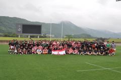 長崎遠征　全体写真・OB戦・懇親会